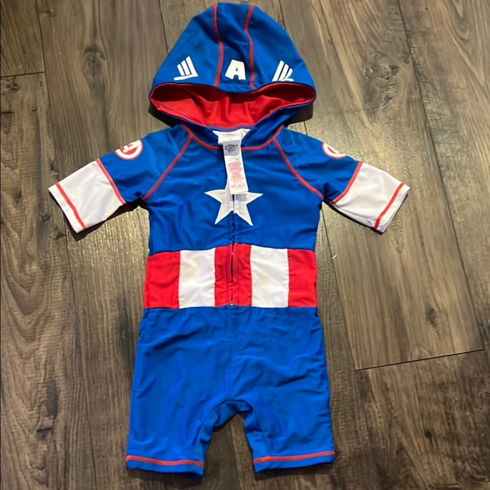 Disney captain America One Piece Swimwear